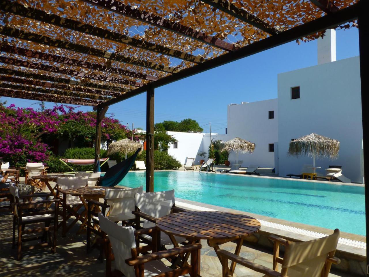 Arokaria Seaside Hotell Ambelas Exteriör bild